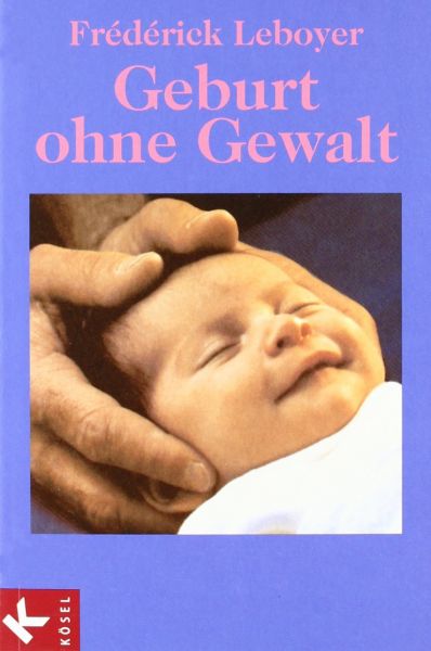 Lächelndes Baby, alter Buchcoverdruck